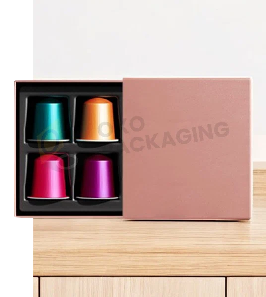 Custom Printed Coffee Capsule Boxes