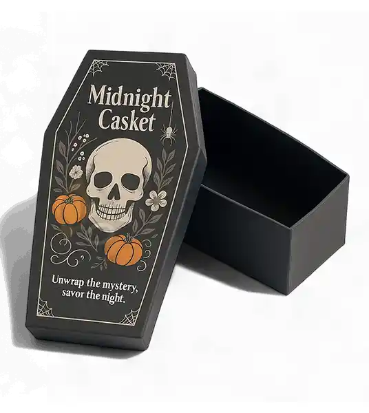 Custom Printed Coffin Gift Boxes