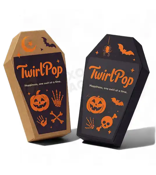 Custom Printed Coffin Treat Boxes