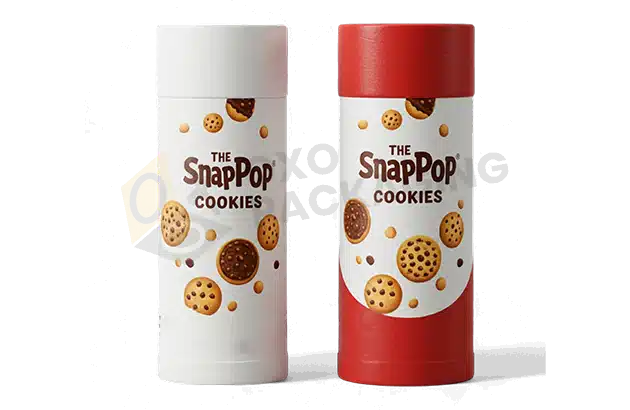 Custom Printed Cookie Tube Packaging