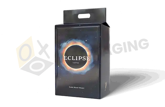 Custom Printed Flat Bottom Coffee Bags Packaging