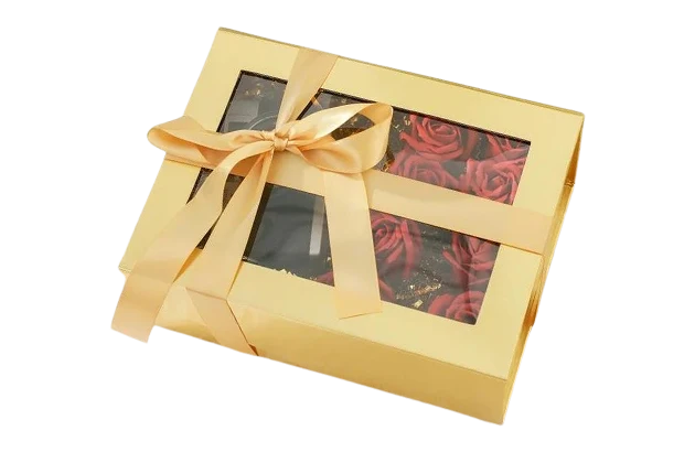 Custom Printed Gift Box with Window Packaging