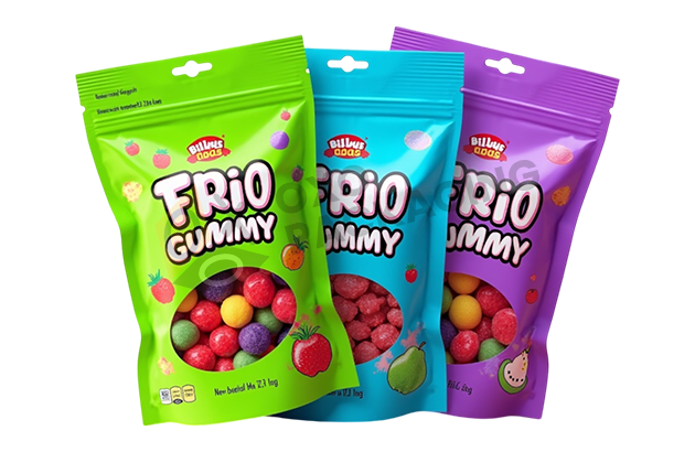 Custom Printed Gummy Bags Packaging