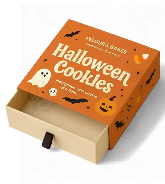 Custom Printed Halloween Cookie Boxes