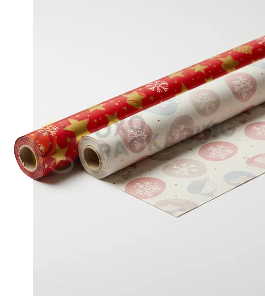 Custom Printed Holiday Wrapping Paper