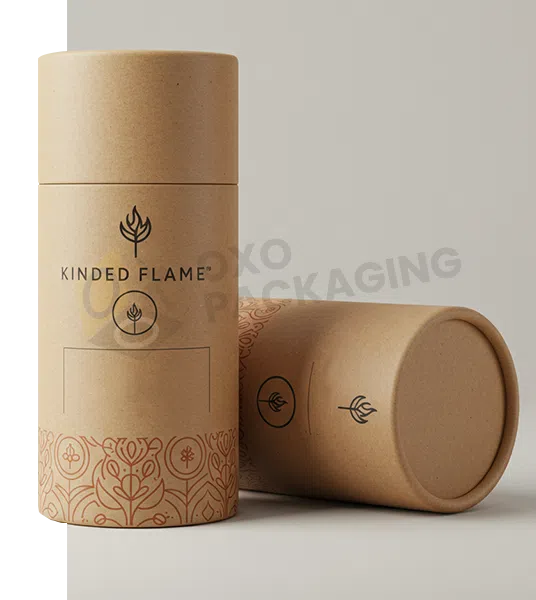 Custom Printed Kraft Paper Tubes