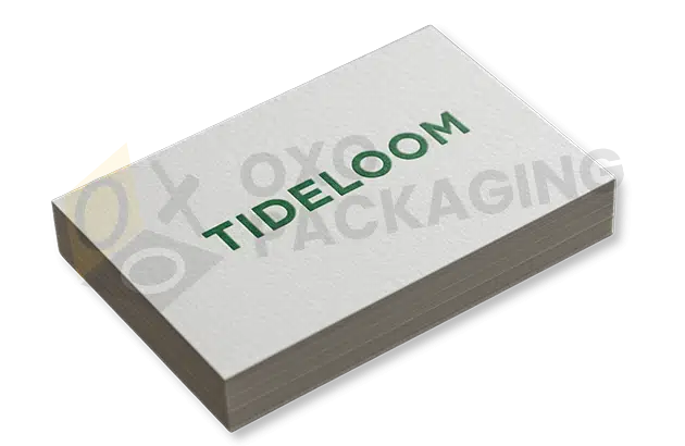 Custom Printed Letterpress Business Cards Packaging