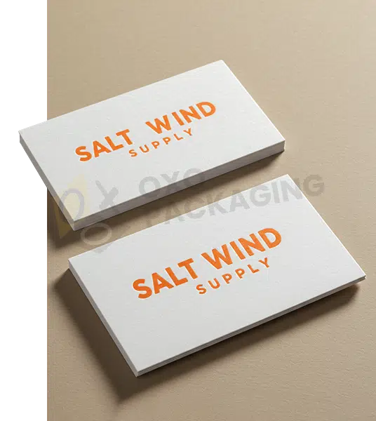 Custom Printed Letterpress Business Cards