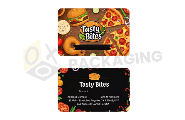 Custom Printed Magnet Business Cards Packaging