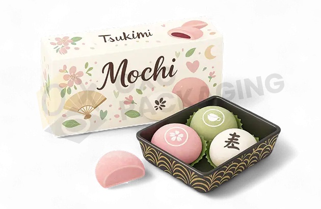 Custom Printed Mochi Packaging