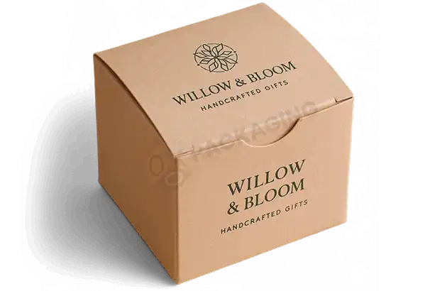One Piece Color Tinted Kraft Tuck Top Gift Boxes Wholesale