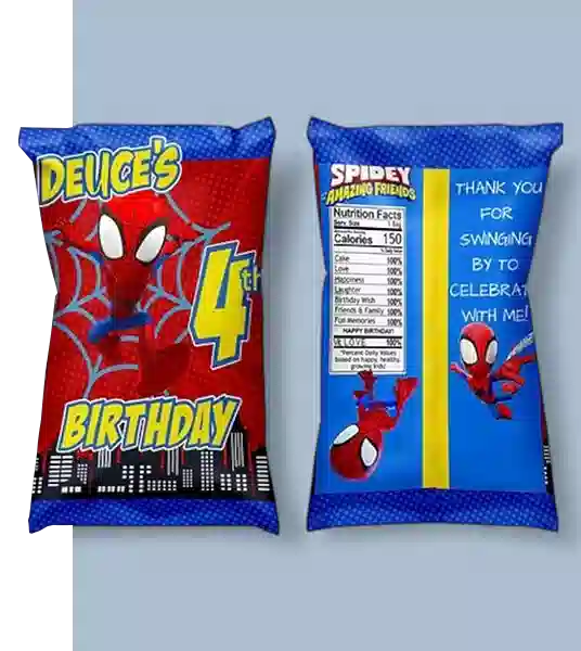 Custom Printed Personalized Chip Bags