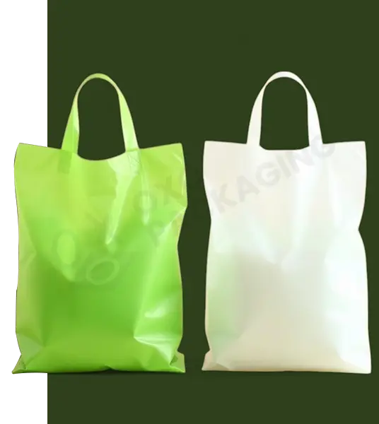 Custom Printed Plastic Bags With Handles