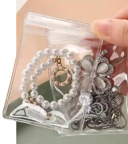 Custom Printed Plastic Jewelry Bags