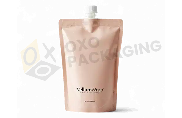 Custom Printed Plastic Pouch with Spout Packaging