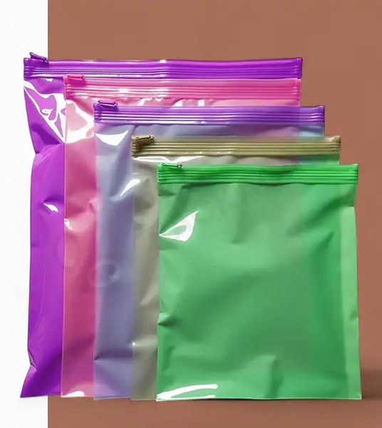 Custom Printed Plastic Zip Bags