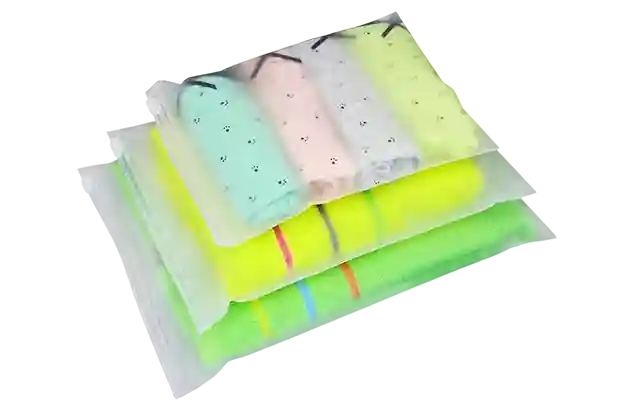 Custom Printed Polythene Bags for Clothes Packaging