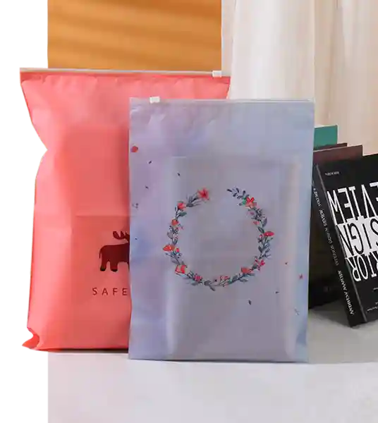 Custom Printed Polythene Bags for Clothes