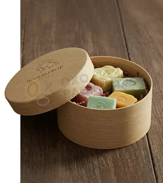 Custom Printed Round Boxes with Lids