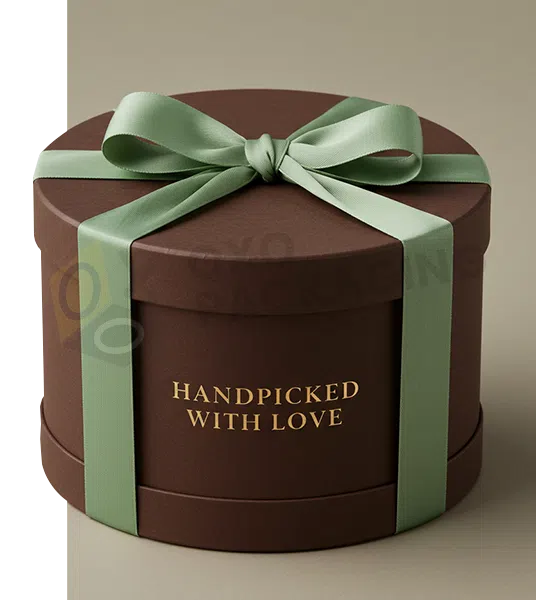 Custom Printed Round Gift Boxes