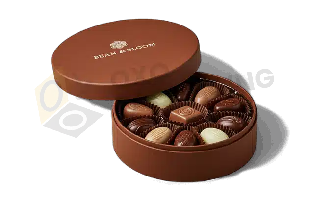 Custom Printed Round Rigid Packaging