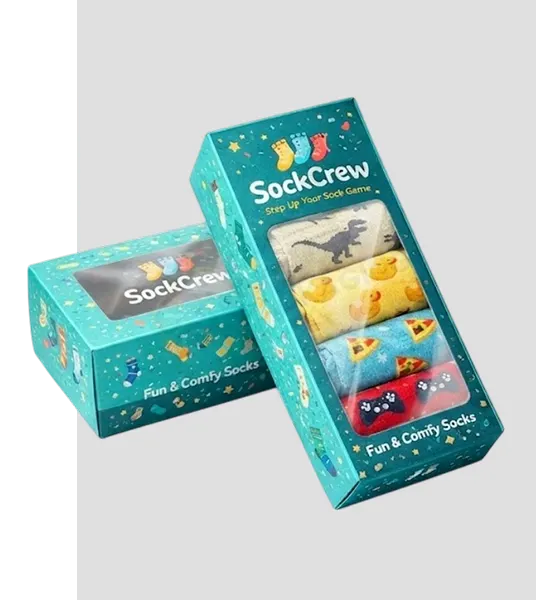 custom printed sock boxes