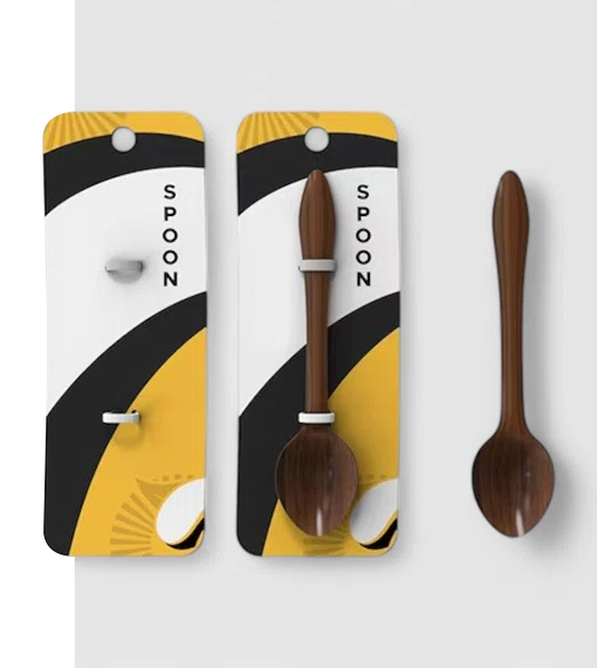 Custom Printed Spoon Packaging