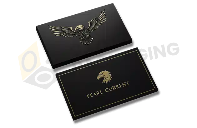 Custom Printed Spot Gloss Business Cards Packaging
