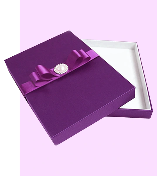 Custom Printed Wedding Card Boxes