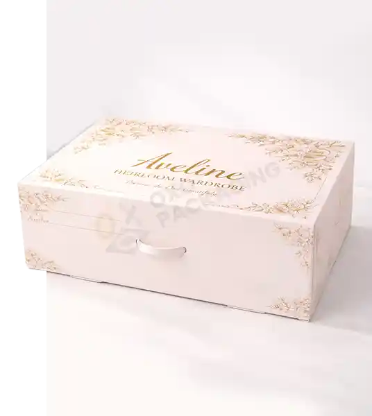 Custom Printed Wedding Dress Storage Boxes