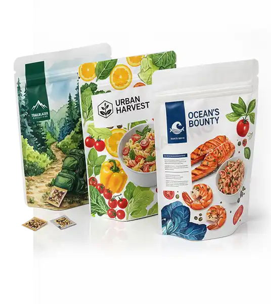 Custom Printed Standup Pouches OXO Packaging