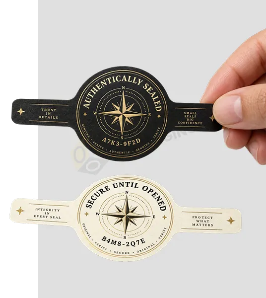 Custom Tamper Evident Label