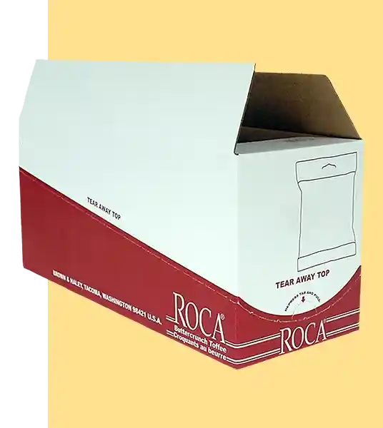 custom tear away box