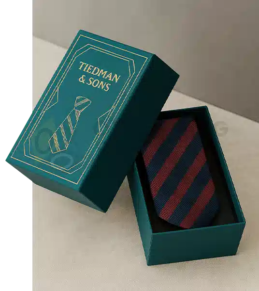 custom tie packaging boxes
