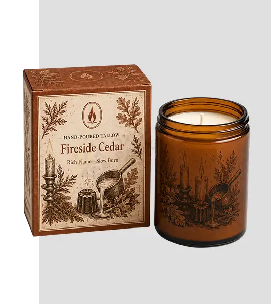 Custom Wholesale magetallow candle​ Bulk