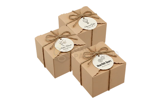 customize kraft favor boxes with free shipping