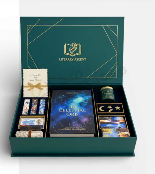 customize pr boxes for books