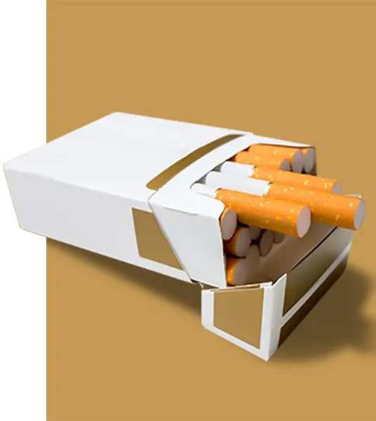 customized blank cigarette boxes