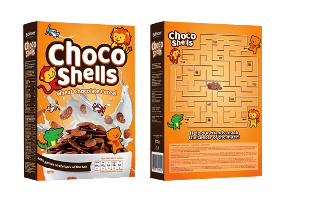 customized breakfast cereal boxes