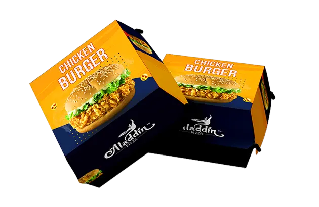 customized burger packaging