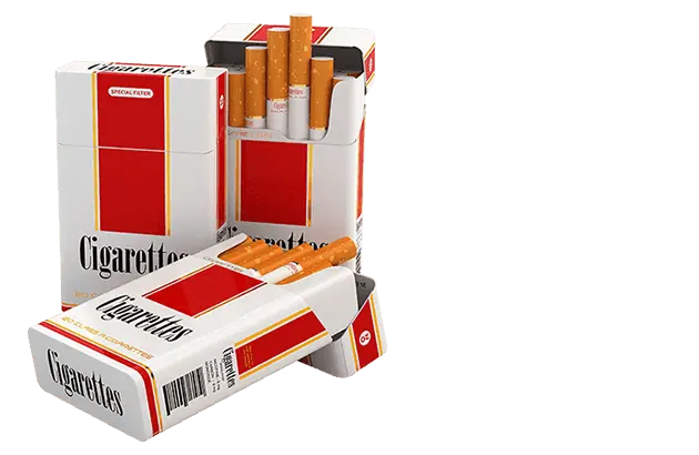 customized cardboard cigarette packaging