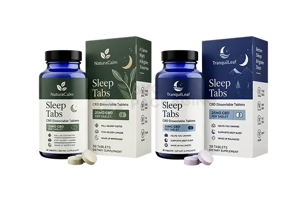 Customized CBD Dissolvable Sleep Tablets Boxes