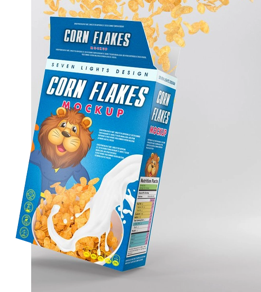 customized corn flakes cereal boxes