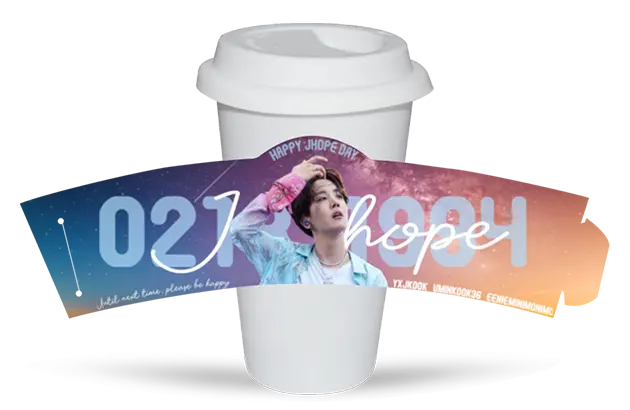 customized cup sleeves packaging
