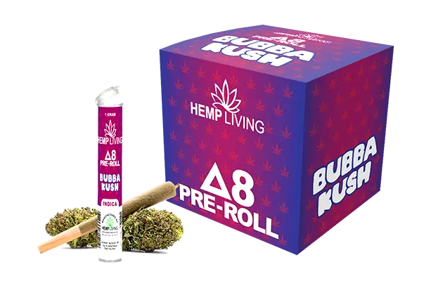 customized delta 8 pre roll box packaging