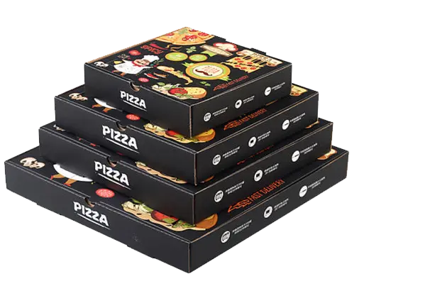 customized digital printed pizza packaging