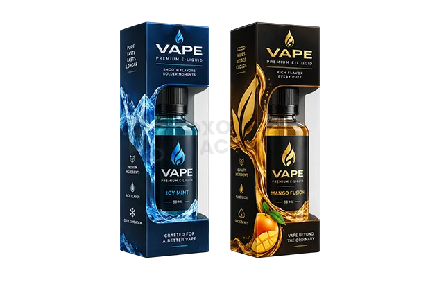 Customized E-liquids packaging