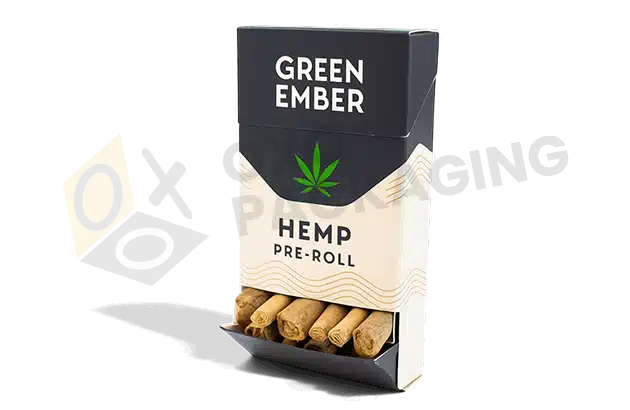 Customized Hemp Pre roll Packaging Boxes
