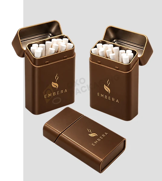 Customized Metal Tin Cigarette Box