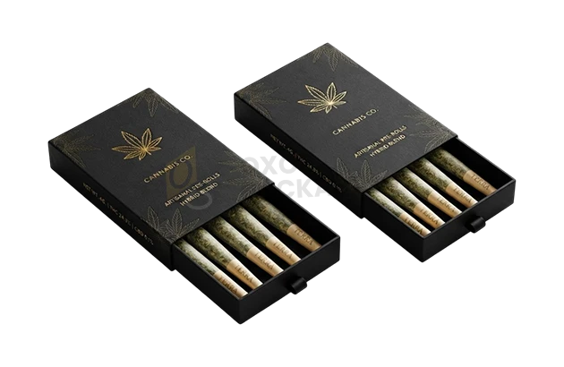 customized pre rolled joint packaging boxes